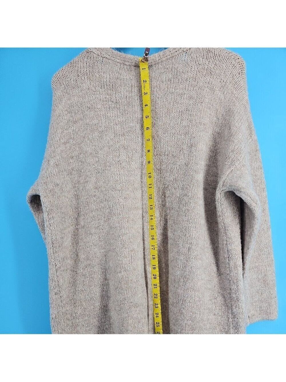 ✨ Debut Cozy Fringe Hem Cardigan – Size L ✨ - Picture 8 of 11
